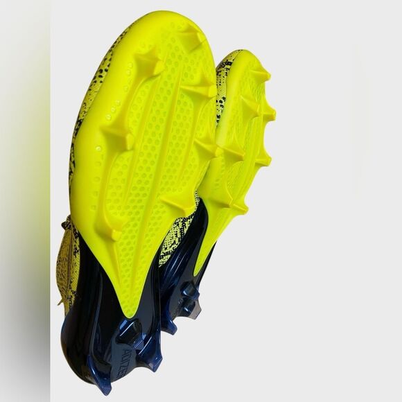 NEW Adidas Adizero Electric II Exotic Speed Football Cleats Men's Sz 8.5 Yellow - Picture 12 of 15